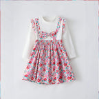 Girls Bow Dress Style Cute Children's Clothing