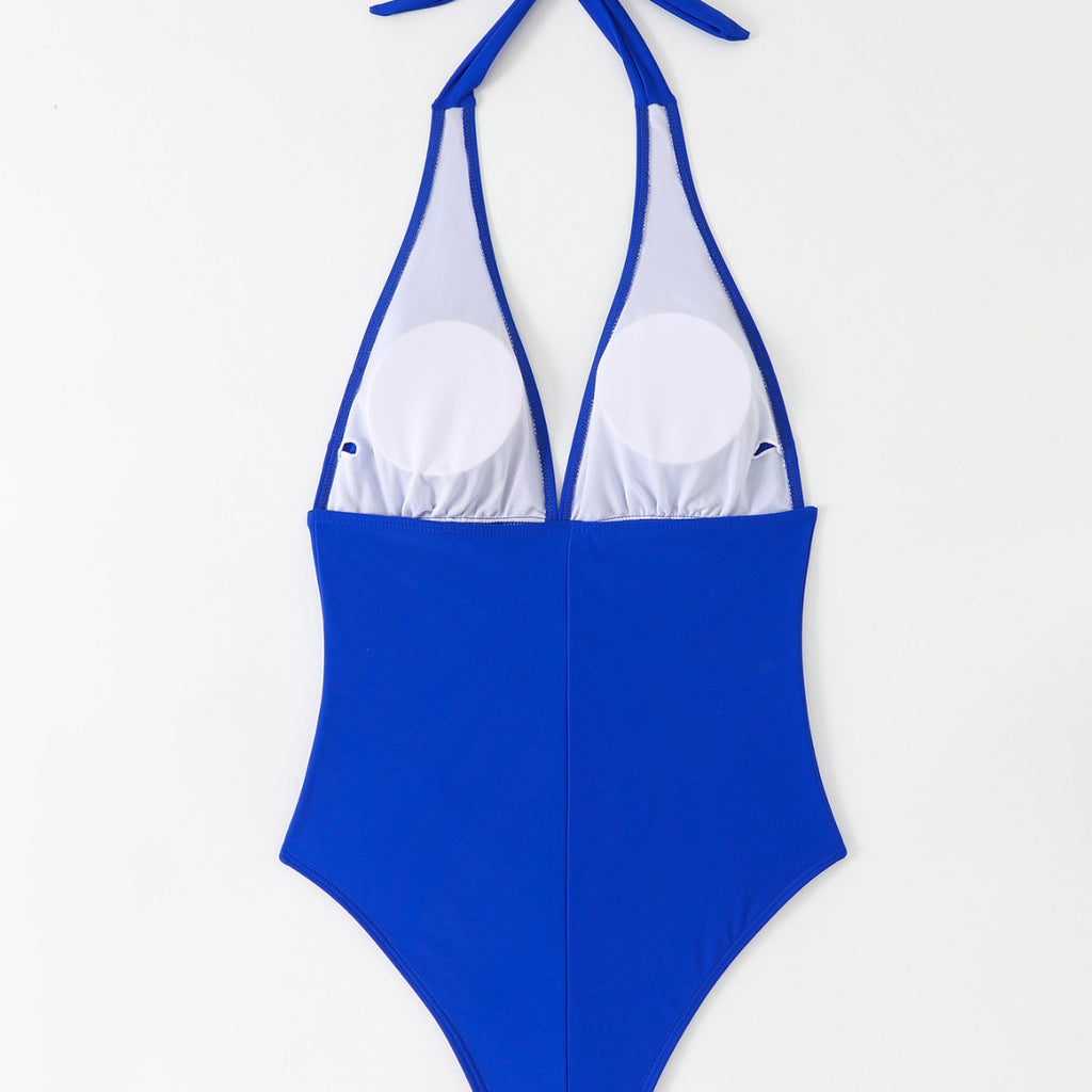 Higher Frequency Sculpting Halter Swimsuit