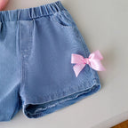 Round neck short sleeved T-shirt shorts two-piece set
