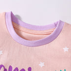 New Style Cute Girls' Outfit Summer Children's Clothing Short Sleeve Pure Cotton Kids Set
