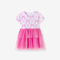 Summer New Chiffon Dress, Cute Baby Short Sleeve Dress