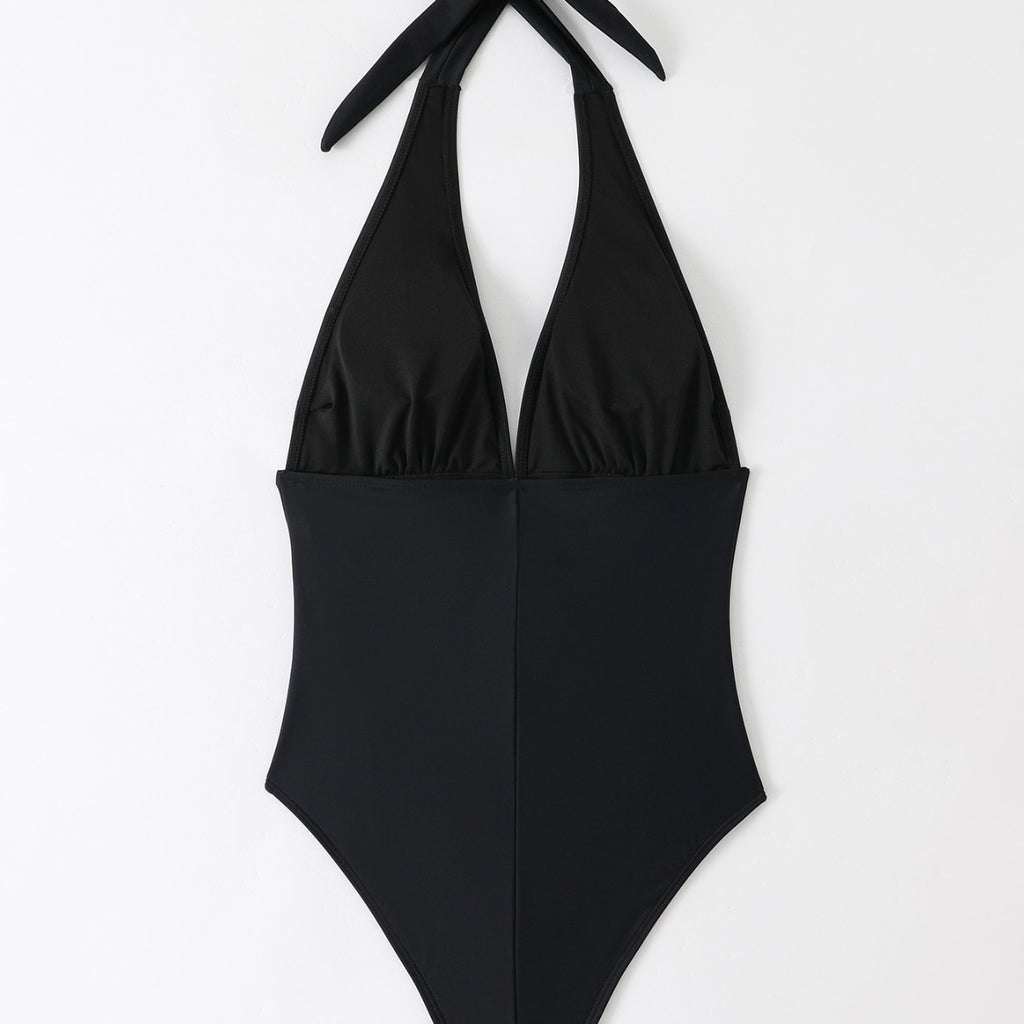 Higher Frequency Sculpting Halter Swimsuit