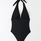 Higher Frequency Sculpting Halter Swimsuit