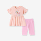 Factory Children's  Summer Cartoon Girls' Outfit