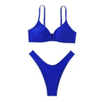 HF Miami Blue Luxe Bikini Set