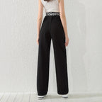 Jeans with Rhinestones Women High Waist Slimming Wide Leg Jeans  Jeans
