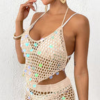 Ladies' Resort Beach Cover-Up, Sexy Bikini Top