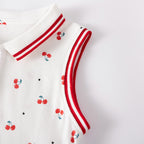 Summer Sleeveless Girls' Dress Cute Sweet Children's DressCasual Kids Dress