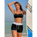 Two-piece Swimsuit for Women High-waisted Bikini Swimwear