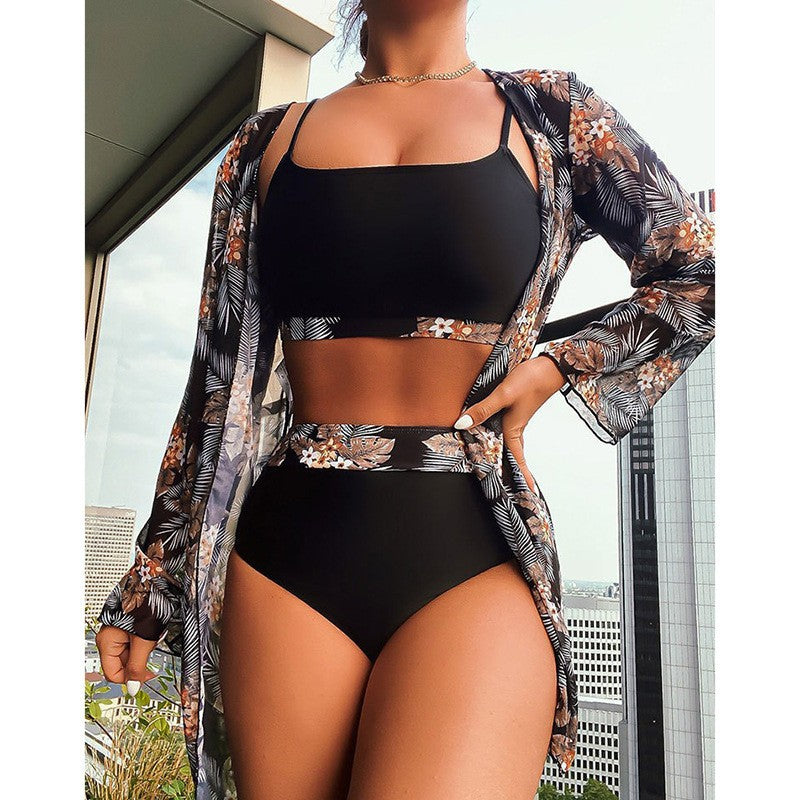 Swimwear  Sexy Three-Piece Bikini Swimwear Bikini