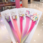 Sweet Colorful Hairpin Lovely Children Girls Hairclip Kids Cute Barrette Cartoon Extension Braider Rainbow Hair Accessories