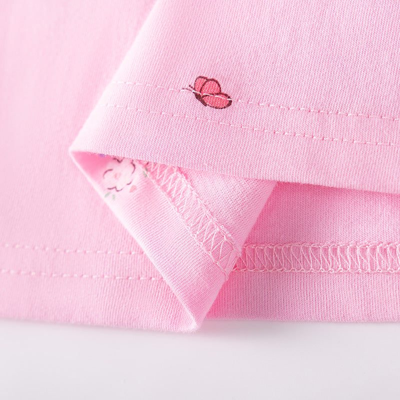 Summer Short Sleeve Girls' Dress